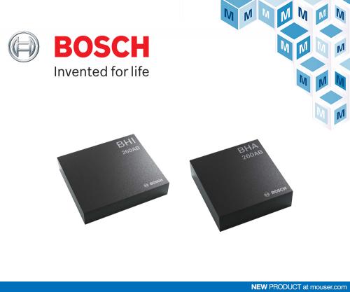 貿澤電子開售Bosch Sensortec BHI260AB和BHA260AB智能傳感器中樞PCB插座，加速可穿戴與IoT創新